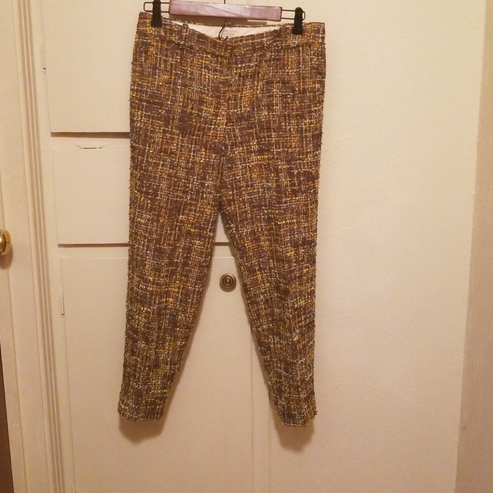 NWOT JCrew tweed Cafe Capri